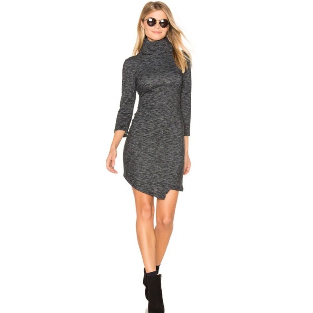 Noland black and gray marked dress